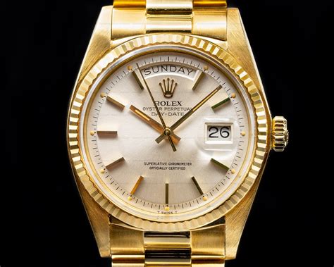 rolex 1803 day date yellow gold